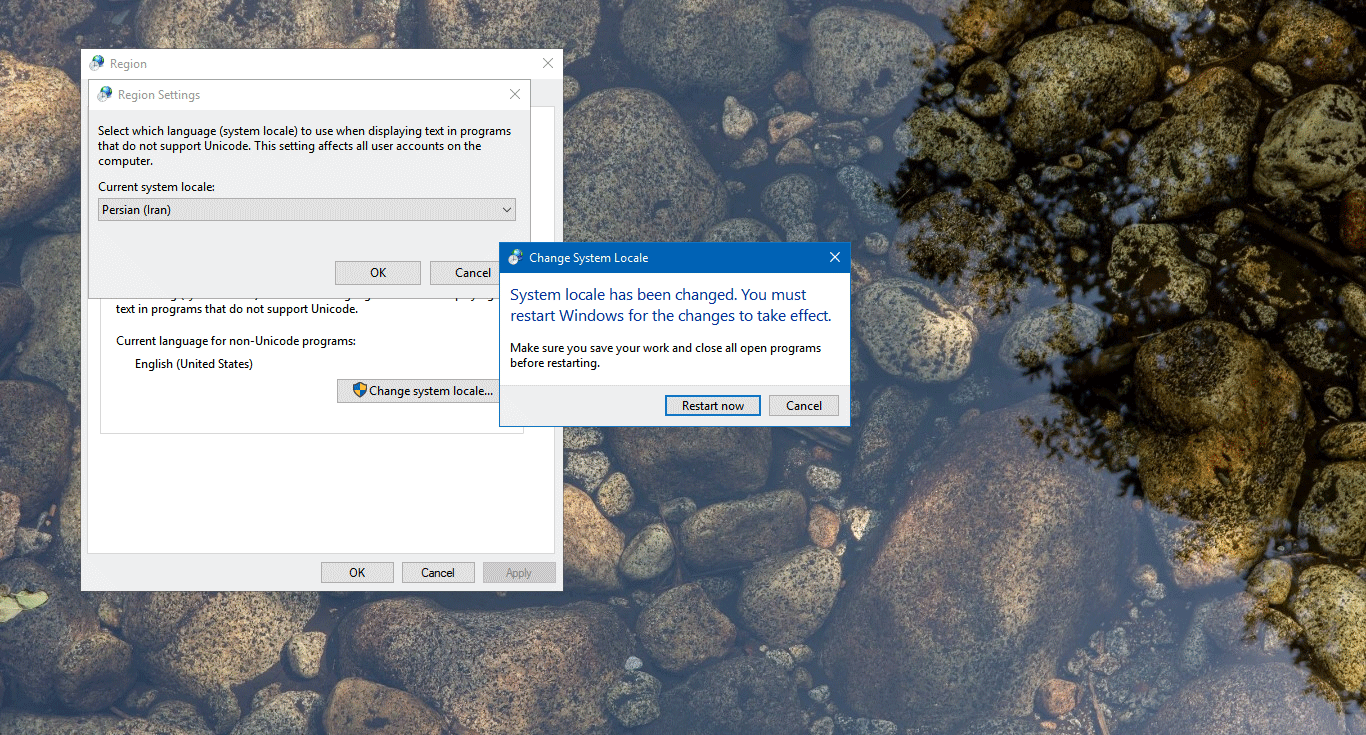 Restart Windows